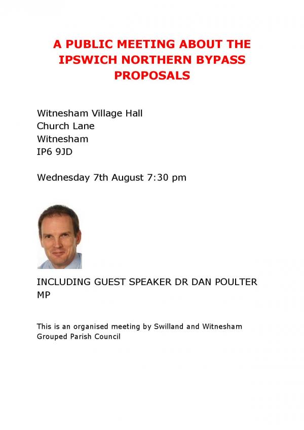 A PUBLIC MEETING ABOUT THE IPSWICH NORTHERN BY PASS page 001